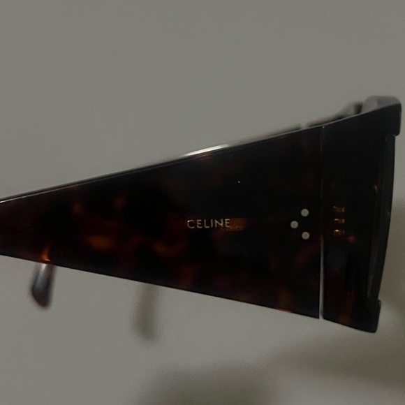 Celine - Tortoise shell brow sunglasses - Picture 3 of 6